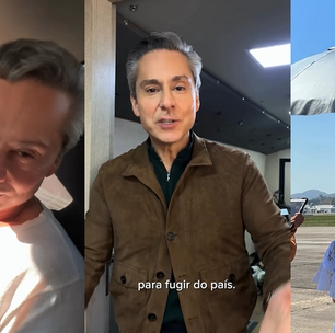 Alexandre Nero mostra bastidores de clássica cena da 'banana' de Marco Aurélio em 'Vale Tudo'; veja