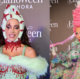 Baile de Halloween tem Anitta de Labubu e Sabrina 'plastificada'; veja o que rolou