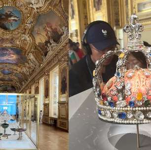Galeria alvo de roubo no Museu do Louvre exibia joias da Coroa Francesa de valor inestimável