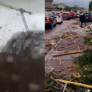 Tornado atinge cidade próxima a Paris e deixa um morto; veja momento