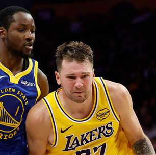Warriors ignoram show de Doncic e vencem os Lakers na NBA