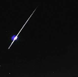 Meteoro fireball cruza o céu de Taquara, no Rio Grande do Sul: 'Bola de fogo'