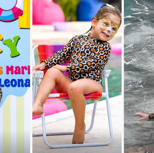 Fofura! Filhos de Virginia e Zé Felipe curtem festa na piscina após aniversário