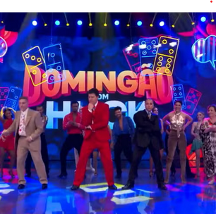 Luciano Huck revive hit dos anos 80 em palco com Rodrigo Faro e web reage: 'Como dançarino é ótimo apresentador'