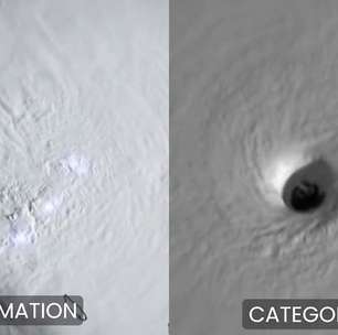 Veja os estágios de formação do furacão Melissa até a categoria 5