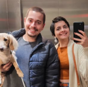 'Caramelo' da vida real: psicóloga supera o câncer com ajuda do cachorro