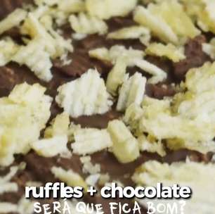 Ruffles + chocolate