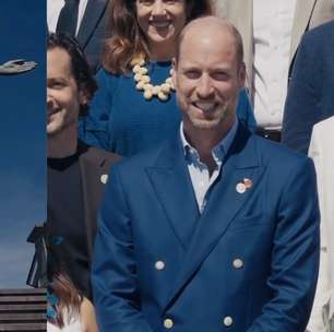 Veja como foi a visita do príncipe William ao Cristo Redentor