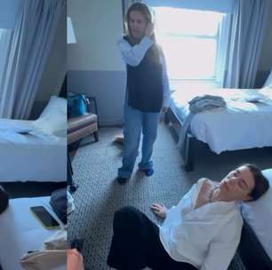 Ingrid Guimarães e Mônica Martelli mostram 'sufoco' em menos de 15 minutos em hotel nos EUA