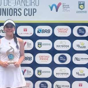 Manuela Banietti e Guilherme do Val são campeões em ITF J30 na Rio Tennis Academy