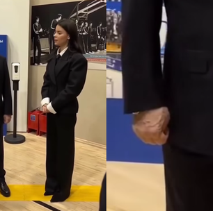 Mãos de Vladimir Putin chamam atenção para o seu estado de saúde