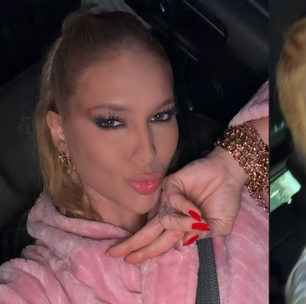 Virginia Fonseca fica com pulseiras presas no braço após ensaio da Grande Rio