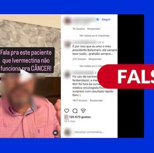 Não existe evidência científica de que ivermectina cure tumor na próstata