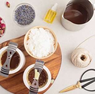 Vela feita em casa vira presente exclusivo e zera seu custo com lembrancinhas