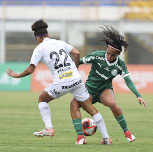Santos e Palmeiras empatam em clássico pelo Paulistão feminino