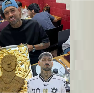 Restaurante argentino serve bife à milanesa com o formato do rosto de zagueiro do Botafogo