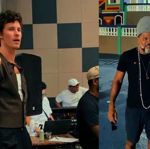Shawn Mendes visita Carlinhos Brown em Salvador