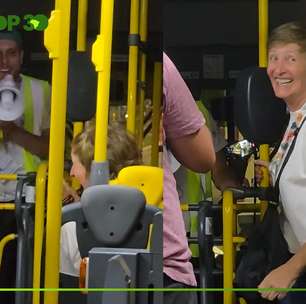Sônia Bridi ganha 'parabéns' em ônibus de Belém durante a COP30