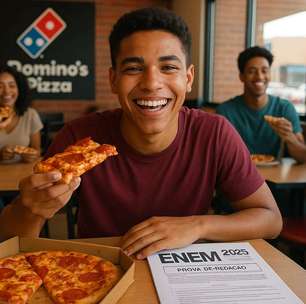 Fez o ENEM 2025 e não comeu uma PIZZA DE GRAÇA? Você ainda tem uma chance; confira
