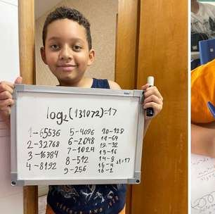 Menino de 11 anos cria fórmula matemática e surpreende especialistas