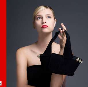 Top model cria peça única que vira de chapéu a bolsa e vestido