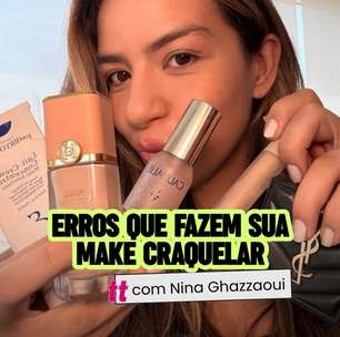 Erros que fazem sua make craquelar