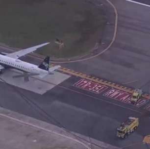 Congonhas fica fechado na manhã desta quinta por causa de vazamento de combustível na pista