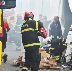 Seis pessoas ainda recebem atendimento médico após incêndio na Zona Azul da COP30 em Belém