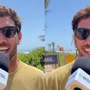 Ex-Ilhados com a Sogra fala sobre sua estreia no QS da WSL e manda beijo para a sogra