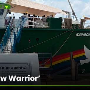 Rainbow Warrior: navio do Greenpeace recebe mais de 4 mil visitantes em Belém