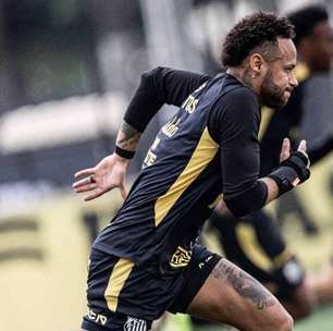 Neymar deve ser preservado pelo Santos em jogo contra o Internacional
