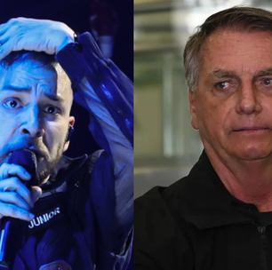 Após grito contra anistia, Junior Lima faz festa de Halloween com filhos e web nota 'coincidência' com prisão de Bolsonaro na fantasia do cantor