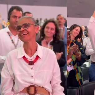 Marina Silva chora ao ser ovacionada em discurso de encerramento da COP30