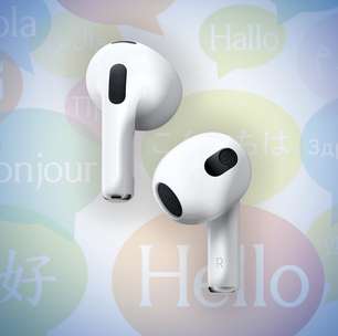 Como experimentar a tradução em tempo real nos AirPods e quais modelos são compatíveis
