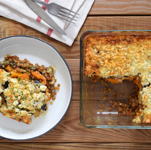 É a versão vegetariana do prato mais famoso da culinária grega: tão delicioso quanto, mas mais fácil e saudável