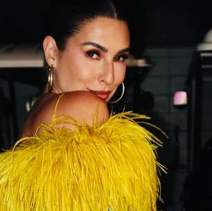 Fê Paes Leme e Marina elegem vestidos com plumas, flores e listras