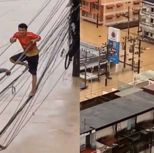 Tempestade histórica atinge Tailândia e deixa ao menos 19 mortos