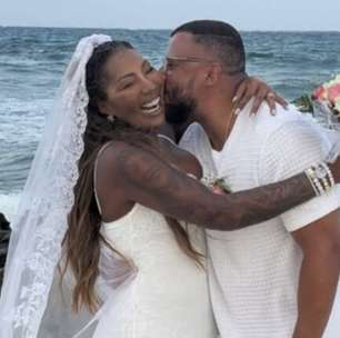 UAU! Mãe de Ludmilla renova votos de casamento com ex-segurança da filha