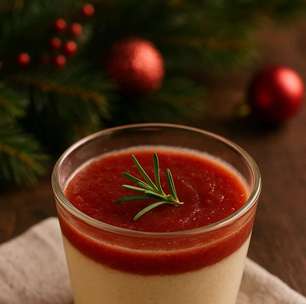 Mousse Romeu e Julieta para o Natal: a sobremesa fácil que todo mundo ama