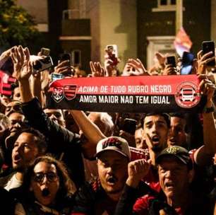 Torcida transforma voo do Flamengo rumo a Lima no mais acompanhado do mundo