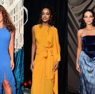 À procura por look de festa neste fim de ano? 27 fotos de famosas em vestidos elegantes e cheios de personalidade