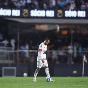 Neymar desfalcou o Santos em mais da metade dos jogos no Brasileirão