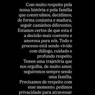 Última vez que Ivete e Daniel estiveram juntos nas redes foi no Dia dos Pais