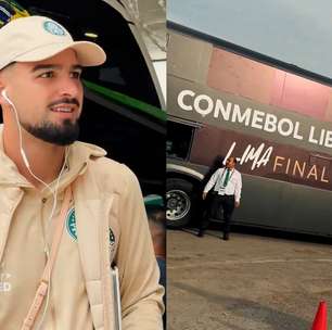 Palmeiras desembarca em Lima, no Peru, para a final da Libertadores