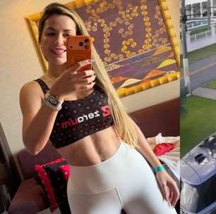 Deolane Bezerra se enfurece e confronta meninos que a xingaram na porta de casa