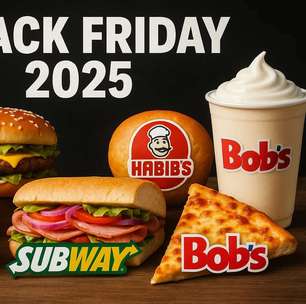 Só na Black Friday: Descontos imperdíveis e ofertas exclusivas no McDonald's, Burger King, Subway, Habib's e Bob's