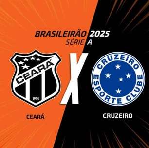 Ceará x Cruzeiro, AO VIVO, com a Voz do Esporte, às 19h