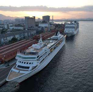 Dois transatlânticos atracam no Pier Mauá e abrem dezembro com mais de 7 mil turistas no Rio