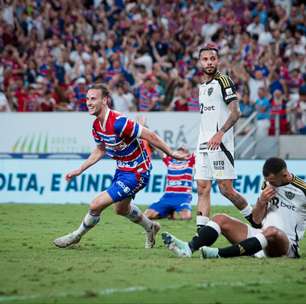 Fortaleza vence Atlético-MG e respira na luta contra o rebaixamento