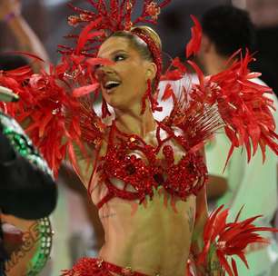 Virgínia, Sato, Ju Paes caem no samba em minidesfiles de Carnaval